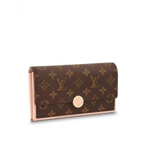 Louis Vuitton Flore Wallet Pink M67405 Fuchsia M64585