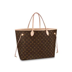 Louis Vuitton Monogram Canvas Neverfull GM M40990 Beige