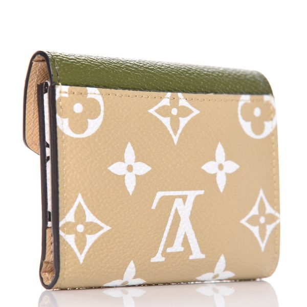 Louis Vuitton Monogram Giant Zoe Wallet Khaki M67640