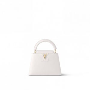 Louis Vuitton Capucines MINI White M23456 Black M56669 Orange M22863