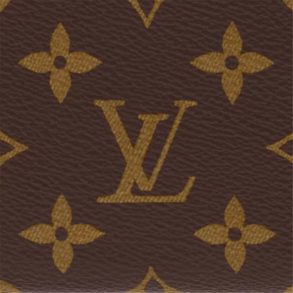 Louis Vuitton Monogram M60742 Clémence Wallet Fuchsia