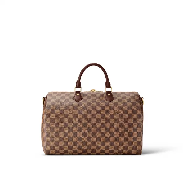 Louis Vuitton Damier Ebene Canvas Speedy Bandouliere 35 N41366