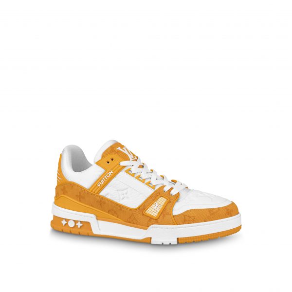 Louis Vuitton Trainer Sneaker Yellow 1A9JHB