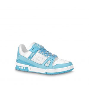 Louis Vuitton Trainer Sneaker Sky Blue 1ABOFM