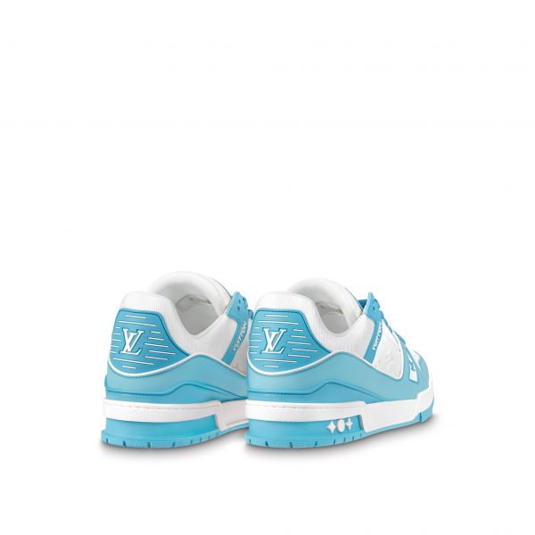 Louis Vuitton Trainer Sneaker Sky Blue 1ABOFM