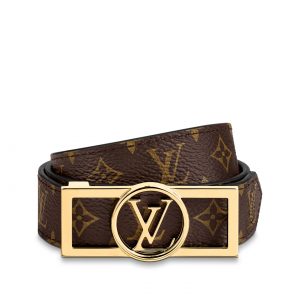 Louis Vuitton M0196Y Monogram Dauphine 25mm Reversible Belt