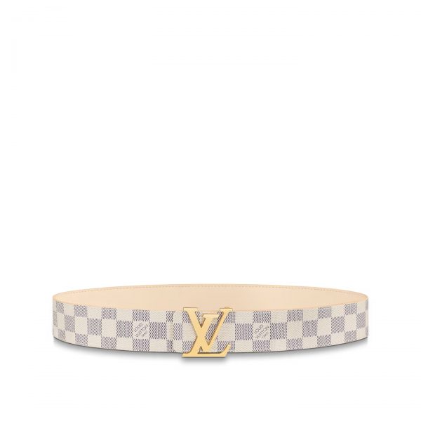 Louis Vuitton M0569S Damier azur LV Initiales 40mm Reversible Belt