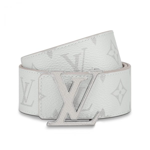 Louis Vuitton M0158U White LV Initiales 40mm Reversible Belt