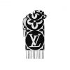 Louis Vuitton Black M79212 FLIGHT MODE LV Medallion Scarf