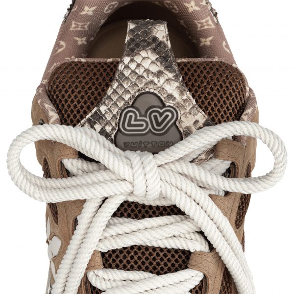 Louis Vuitton LV Skate Sneaker Since 54 Monogram Flowers Brown 1ABMG1