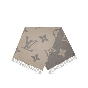 Louis Vuitton Light Grey M77951 MNG Giant Scarf