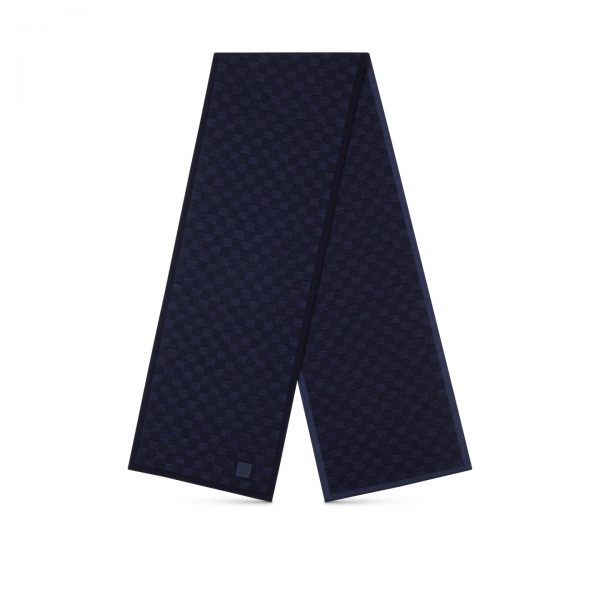 Louis Vuitton Navy M77987 Néo Petit Damier Scarf