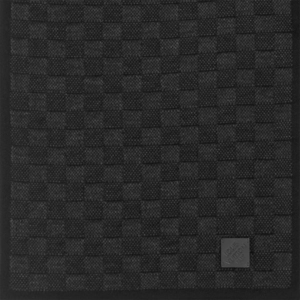 Louis Vuitton Anthracite M77988 Néo Petit Damier Scarf