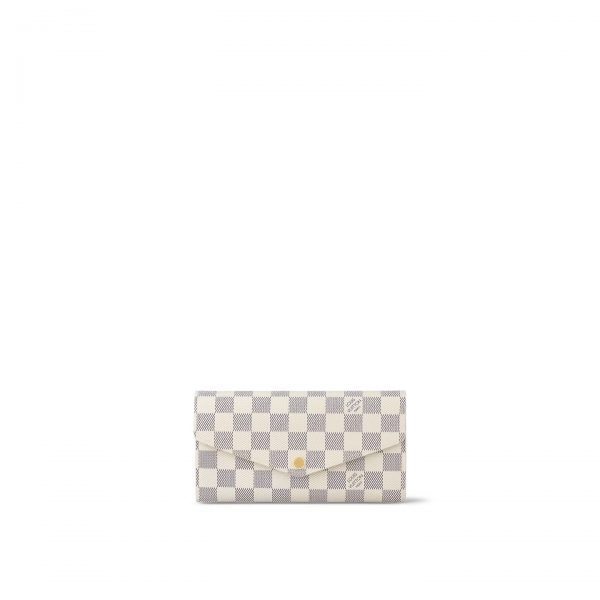 Louis Vuitton Damier Azur Canvas N63208 Sarah Wallet