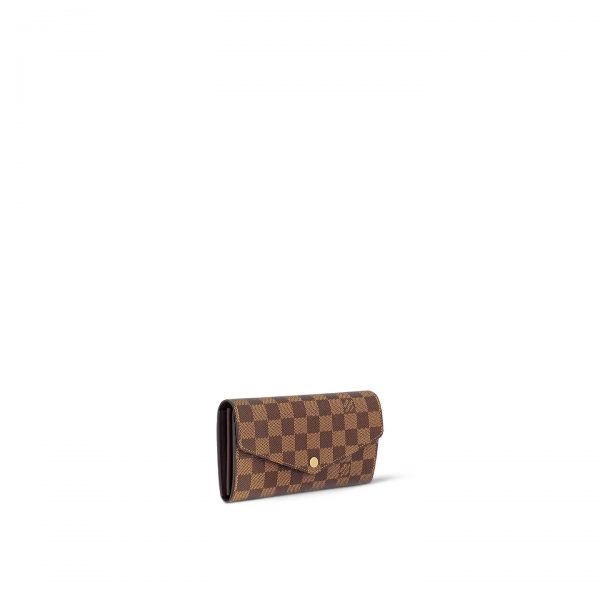 Louis Vuitton Damier Ebene N63209 Sarah Wallet