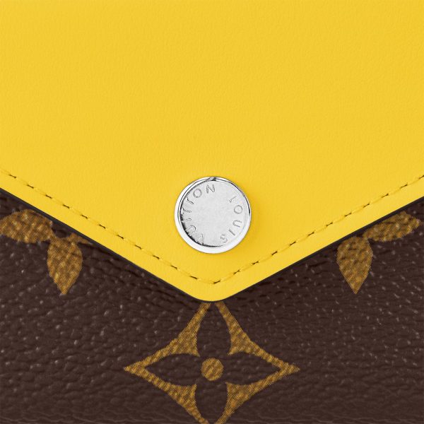 Louis Vuitton Yellow M82984 Zoé Wallet