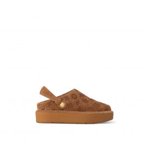 Louis Vuitton Aspen Platform Clog Brown 1ACHWJ