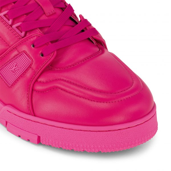 Louis Vuitton LV Trainer Sneaker Calf leather Fuchsia 1AC5CB