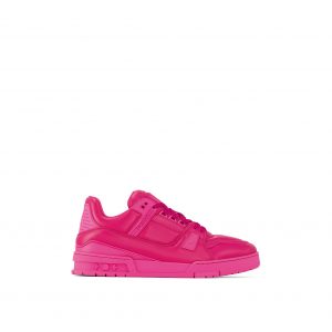 Louis Vuitton LV Trainer Sneaker Calf leather Fuchsia 1AC5CB