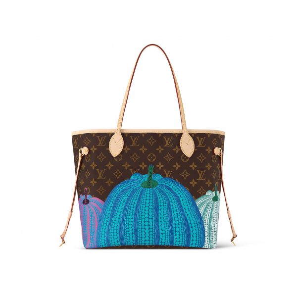 Louis Vuitton LV x YK Neverfull MM M46468 Pumpkin print