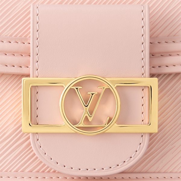 Louis Vuitton M23558 Mini Dauphine Rose Epi leather