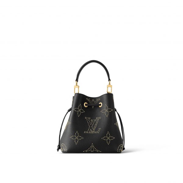 Louis Vuitton M46734 Néonoé BB Black Monogram Empreinte Studs