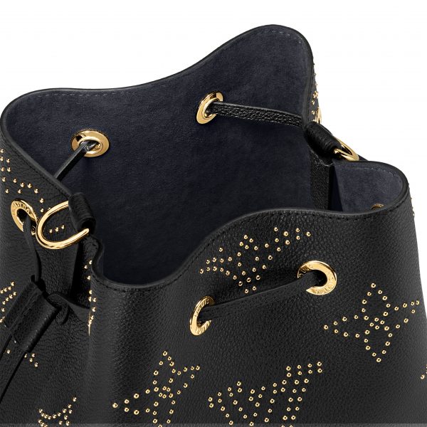 Louis Vuitton M46734 Néonoé BB Black Monogram Empreinte Studs