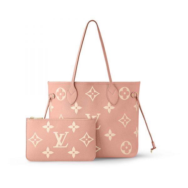 Louis Vuitton Neverfull MM M46329 Trianon Pink / Cream