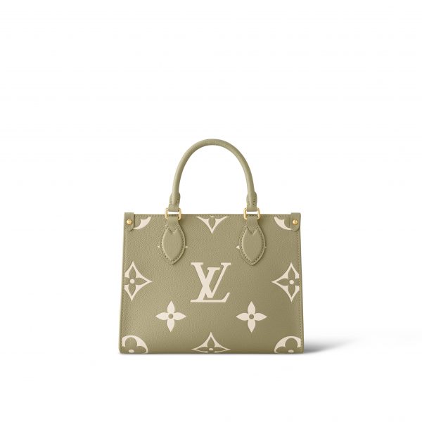 Louis Vuitton M46647 OnTheGo PM Khaki Cream