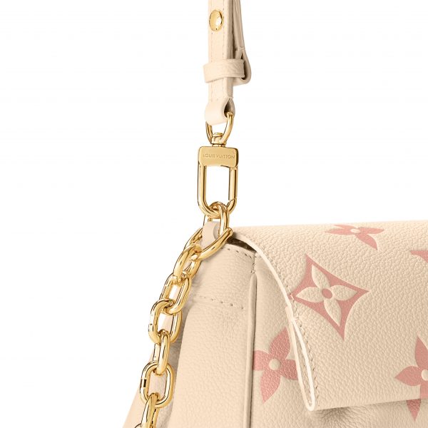 Louis Vuitton M46393 Favorite Crème / Rose Trianon