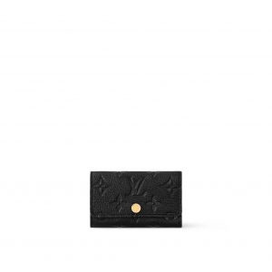 Louis Vuitton M64421 6 Key Holder Black