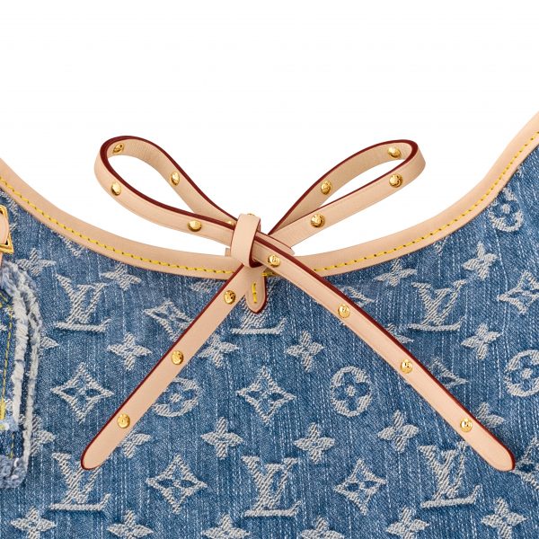 Louis Vuitton M46855 CarryAll MM Denim Blue