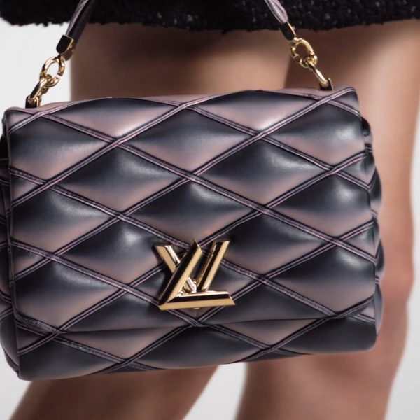 Louis Vuitton M23569 GO-14 MM Black/Pink