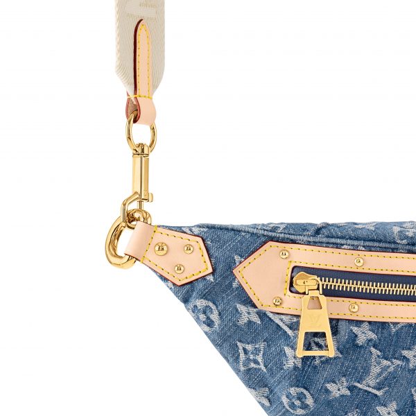 Louis Vuitton M46837 High Rise Denim Blue