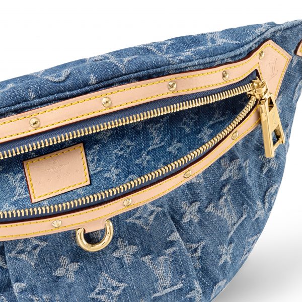 Louis Vuitton M46837 High Rise Denim Blue