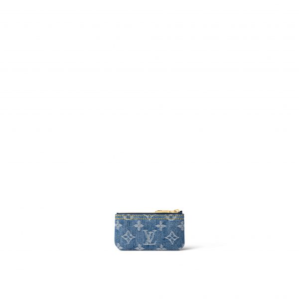 Louis Vuitton M82961 Key Pouch Denim Blue