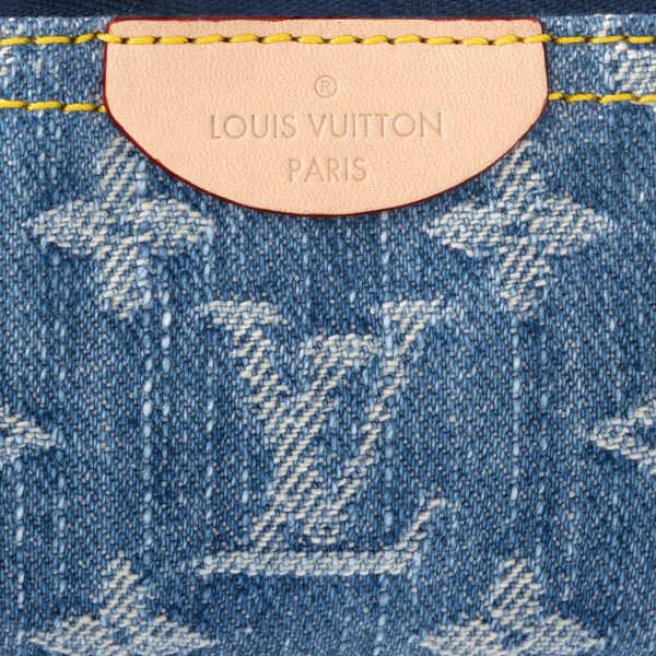 Louis Vuitton M82961 Key Pouch Denim Blue