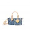 Louis Vuitton M82950 Nano Speedy Denim Blue