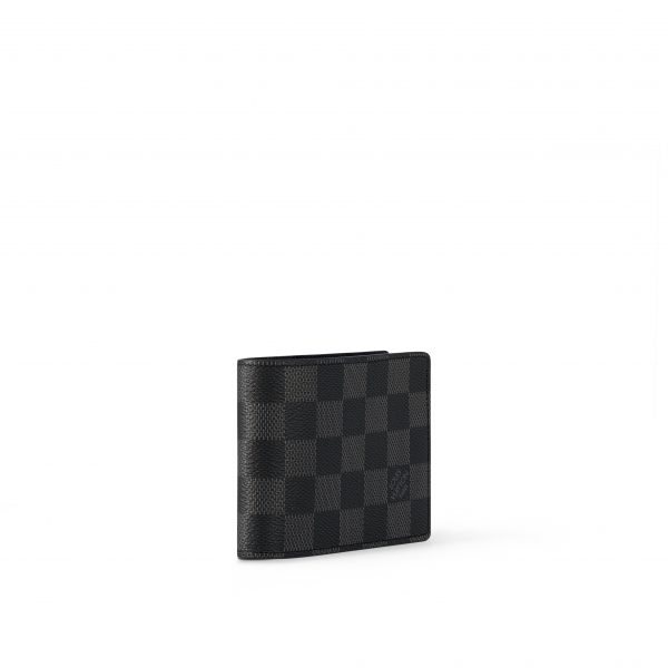 Louis Vuitton N63261 Slender Wallet Damier Graphite Canvas