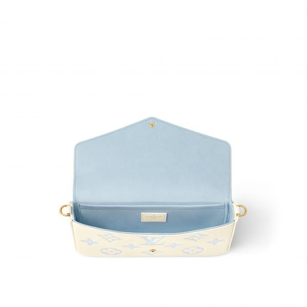 Louis Vuitton M83025 Félicie Pochette Candy Blue