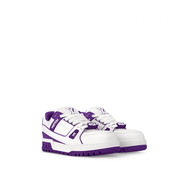 Louis Vuitton LV Trainer Maxi Sneaker Purple 1ACPQ4