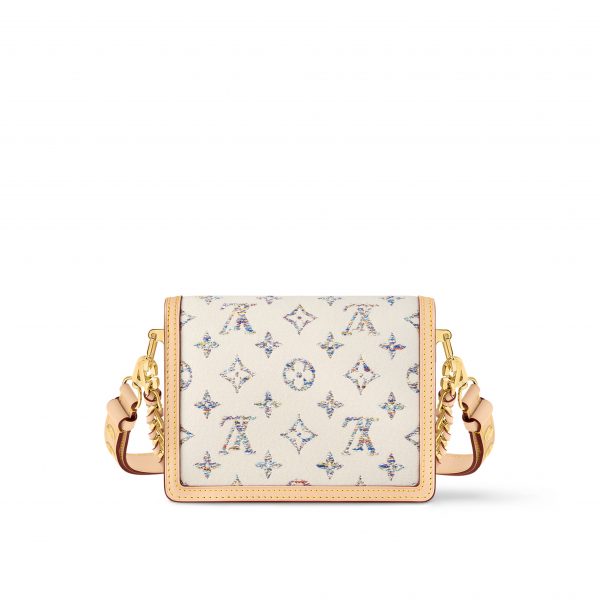 Louis Vuitton M24841 Mini Dauphine Multicolor Beige