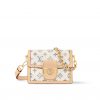 Louis Vuitton M24841 Mini Dauphine Multicolor Beige