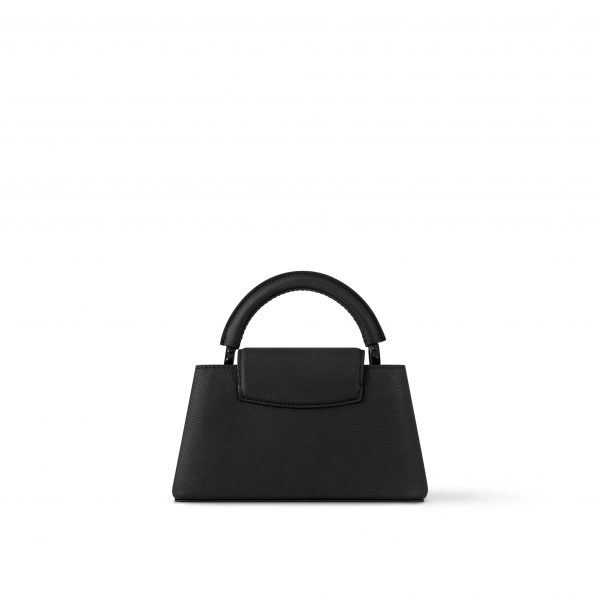 Louis Vuitton M23955 Capucines East-West Mini All Black