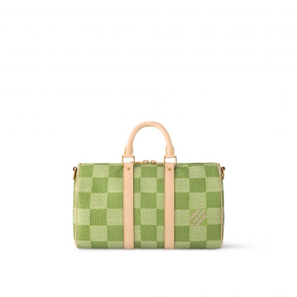 Louis Vuitton N40671  Keepall Bandoulière 35 Green