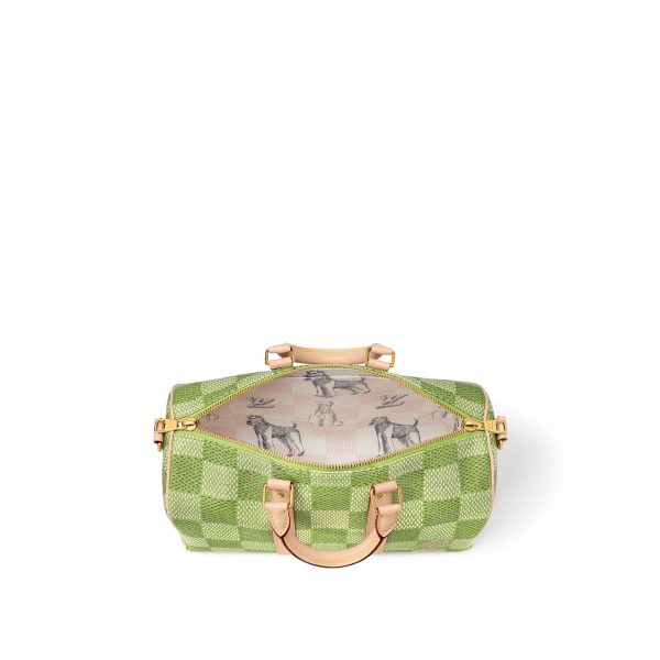 Louis Vuitton N40671  Keepall Bandoulière 35 Green