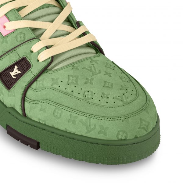 Louis Vuitton X Tyler 1ACR6H LV Trainer Sneaker Green