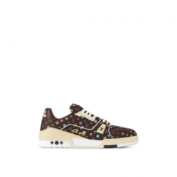 Louis Vuitton X Tyler 1ACXBQ LV Trainer Sneaker Moka Brown