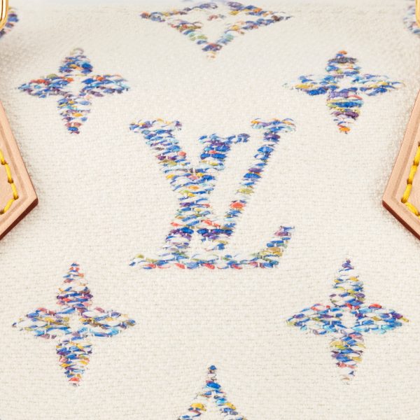 Louis Vuitton M24709 Speedy Bandoulière 20 Multicolor Beige