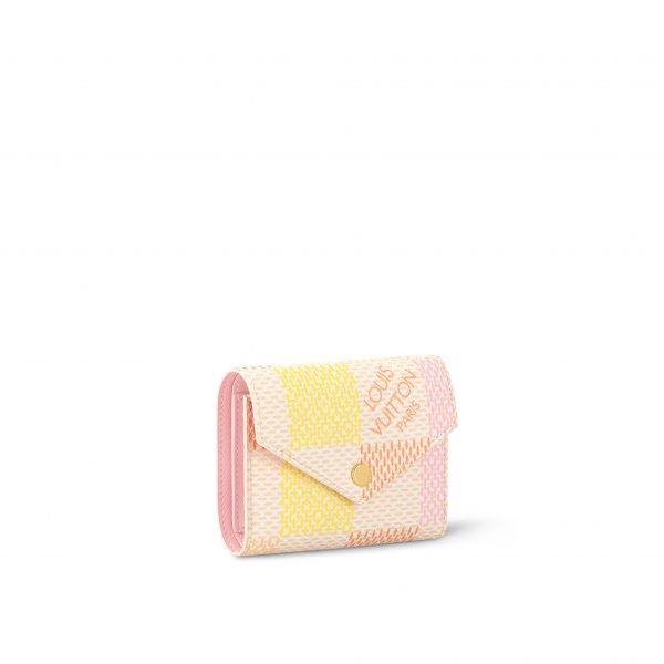 Louis Vuitton N40638 Victorine Wallet Peach Pink